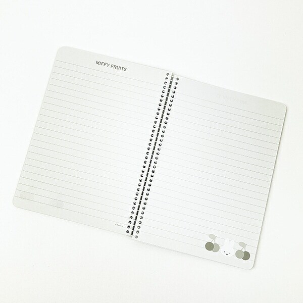 ミッフィー miffy ノート(B6) 文具 MIFFY FRUITS 日本製