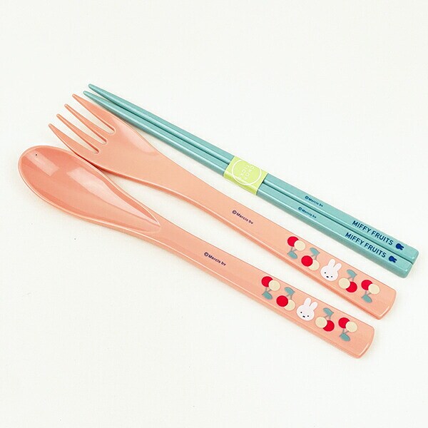 ミッフィー miffy スリムトリオセット MIFFY FRUITS ランチ 日本製