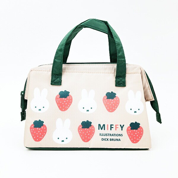 ミッフィー miffy イチゴ 保冷バッグ ランチ MIFFY FRUITS
