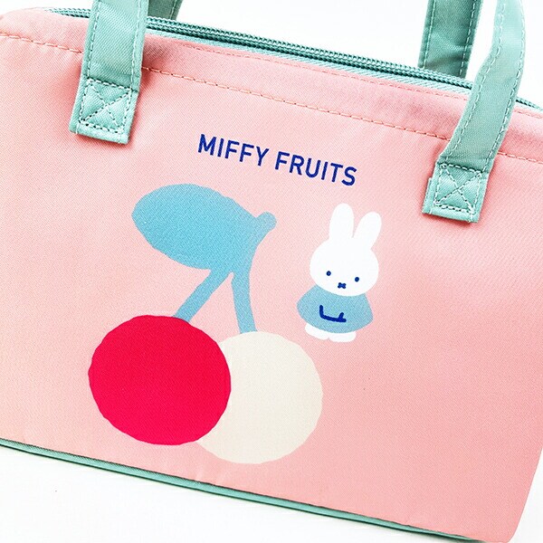 ミッフィー miffy チェリー 保冷バッグ ランチ MIFFY FRUITS