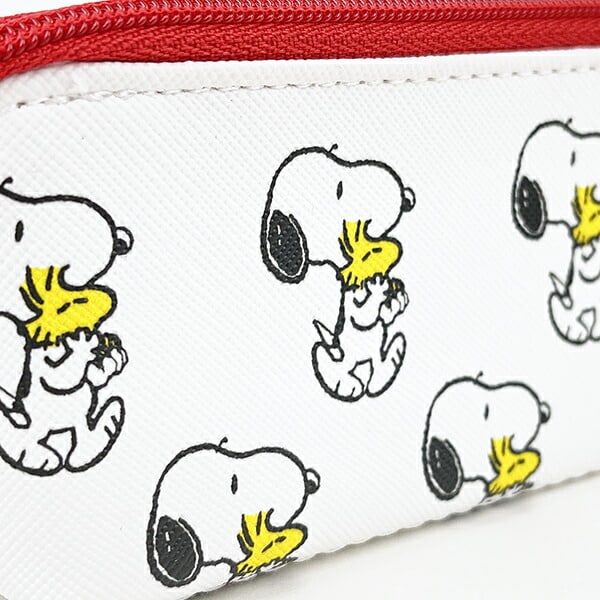 スヌーピー トレー型 ペンポーチ (ホワイト) 文具 SNOOPY