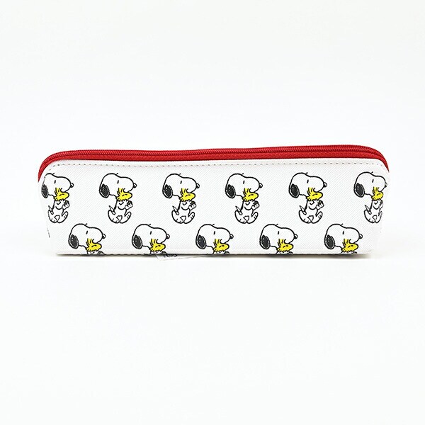 スヌーピー トレー型 ペンポーチ (ホワイト) 文具 SNOOPY