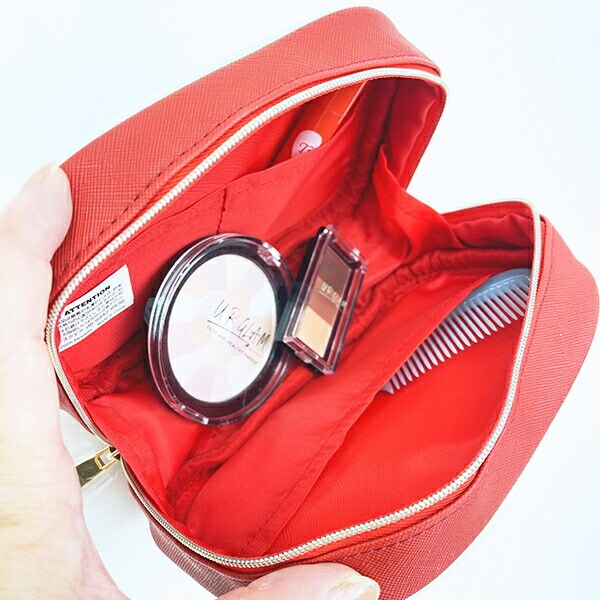 スヌーピー ラウンドポーチ 白 PEANUTS 75th SNOOPY