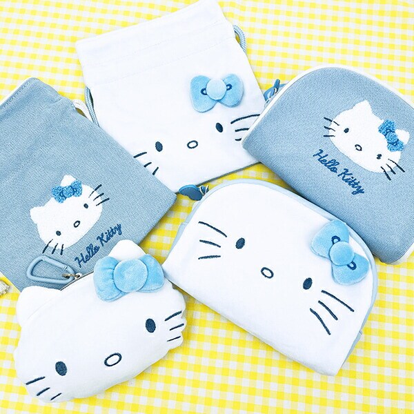 サンリオ ハローキティ ラウンドポーチ (ホワイト) Sanrio