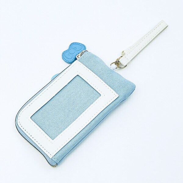 サンリオ ハローキティ キーパスポーチ (水色) パスケース Sanrio