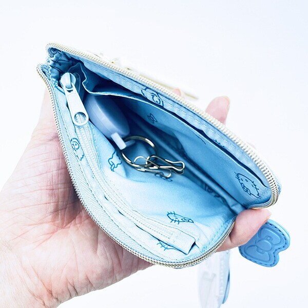 サンリオ ハローキティ キーパスポーチ (水色) パスケース Sanrio