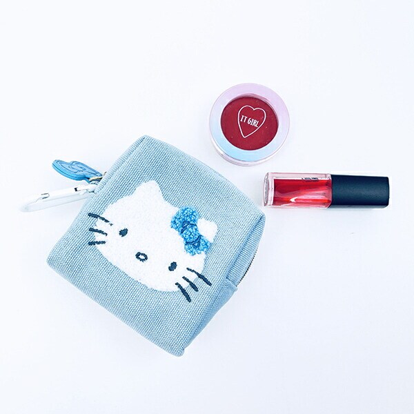 サンリオ ハローキティ ミニポーチ (ブルー) Sanrio