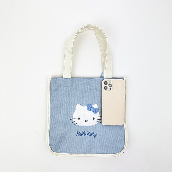 サンリオ ハローキティ トートバッグ みずいろ ランチ Sanrio