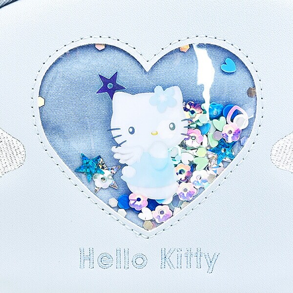 サンリオ ハローキティ ラウンドポーチ キラキラエンジェル Sanrio