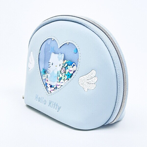 サンリオ ハローキティ ラウンドポーチ キラキラエンジェル Sanrio