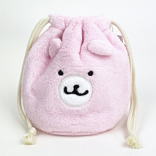 ちいかわ くまさんポシェット フェイス巾着 ポーチ