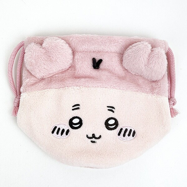 ちいかわ 古本屋 フェイスキンチャク ポーチ