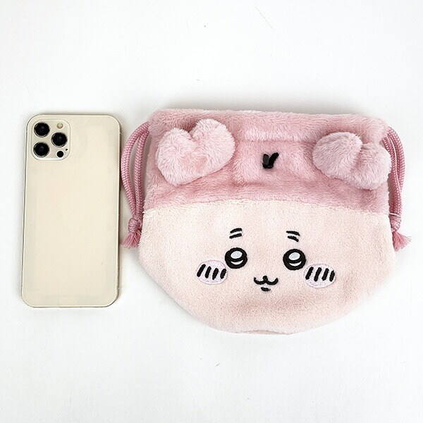 ちいかわ 古本屋 フェイスキンチャク ポーチ