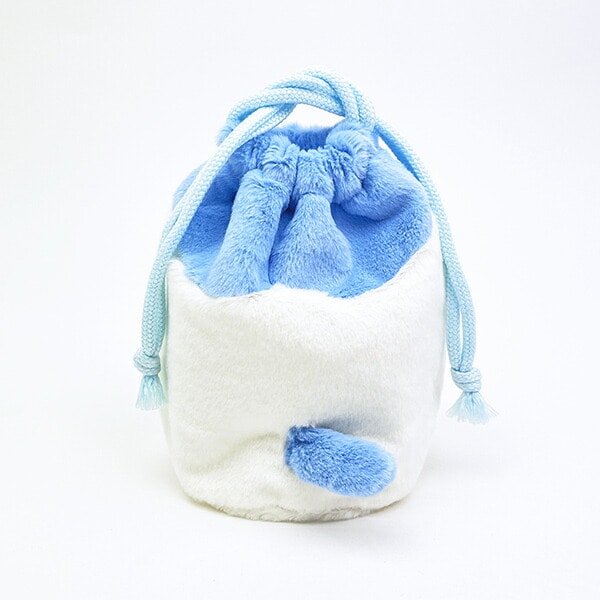 ちいかわ ハチワレ フェイス巾着 ポーチ