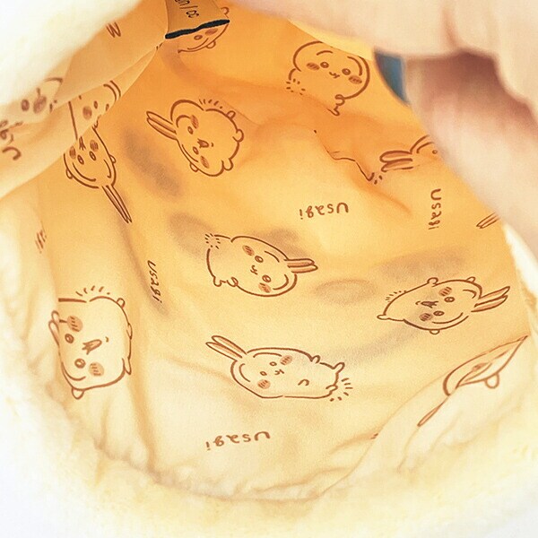 ちいかわ うさぎ フェイス巾着 ポーチ