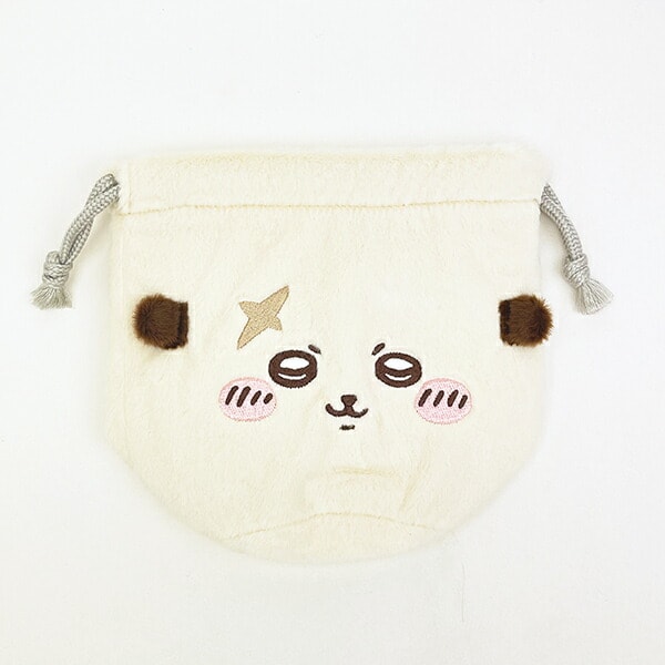 ちいかわ ラッコ フェイス巾着 ポーチ