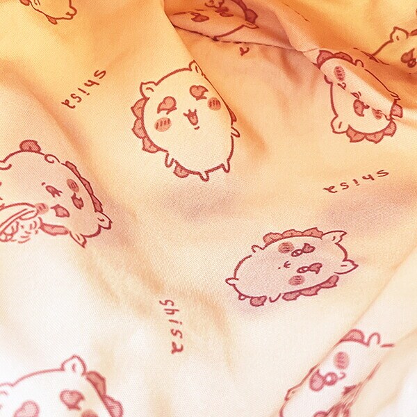 ちいかわ シーサー フェイス巾着 ポーチ