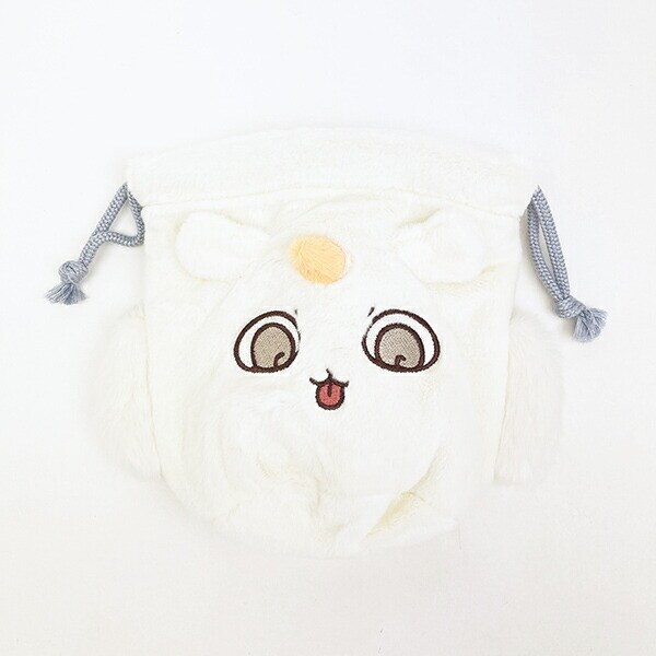 ちいかわ あのこ フェイス巾着 ポーチ