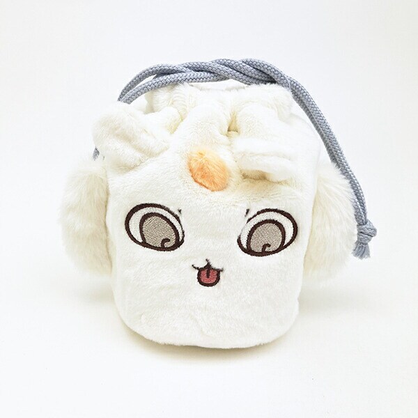 ちいかわ あのこ フェイス巾着 ポーチ