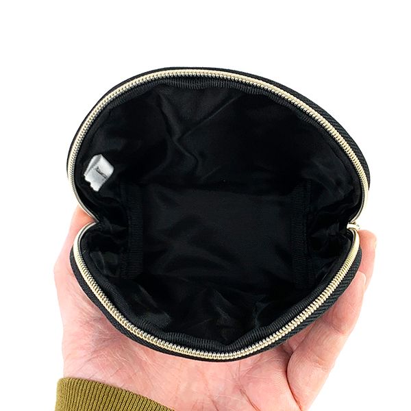 クレヨンしんちゃん マサオくん ボーちゃん しんのすけ ネネちゃん 風間くん ちび刺繍 ミニラウンドポーチ 小物入れ  grey  (mcor)