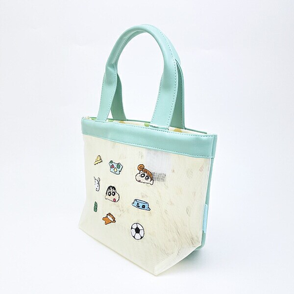 クレヨンしんちゃん メッシュトートバッグ (アイボリー)