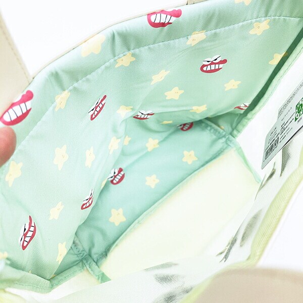 クレヨンしんちゃん メッシュトートバッグ (グリーン)