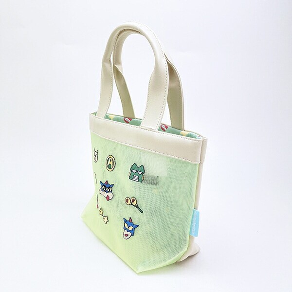 クレヨンしんちゃん メッシュトートバッグ (グリーン)