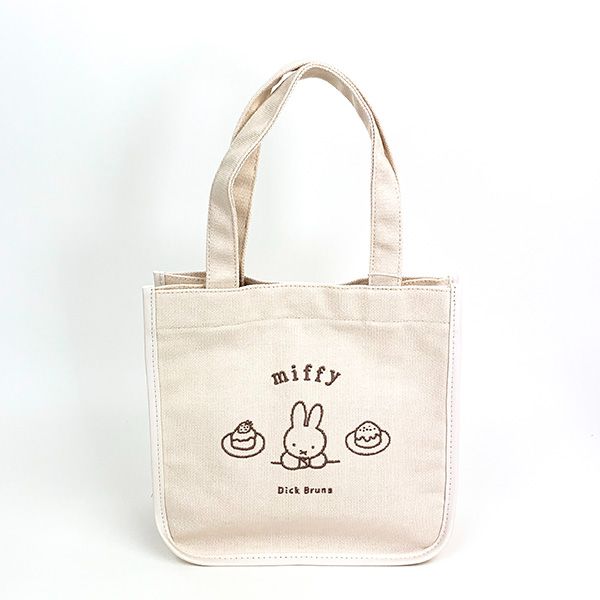 ミッフィー miffy トートバッグ （ケーキ） かばん おいしいものシリーズ