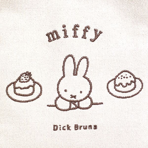 ミッフィー miffy トートバッグ （ケーキ） かばん おいしいものシリーズ