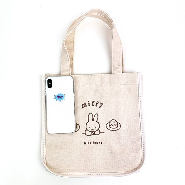 ミッフィー miffy トートバッグ （ケーキ） かばん おいしいものシリーズ