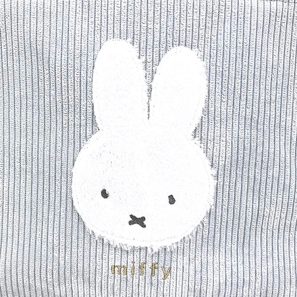 ミッフィー miffy ふわもこワッペンシリーズ ミニトートバッグ ランチ