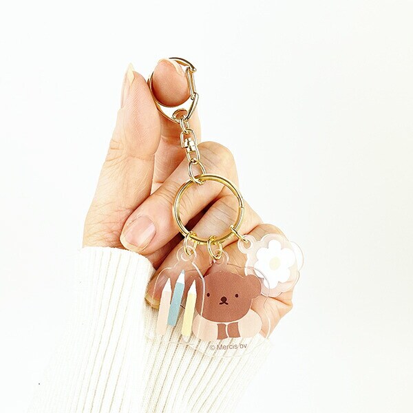 miffy ミッフィー 3連アクリルキーホルダー ボリス