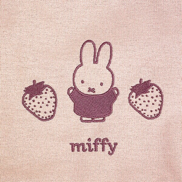 ミッフィー miffy スクエアトートバッグ (ピンク)
