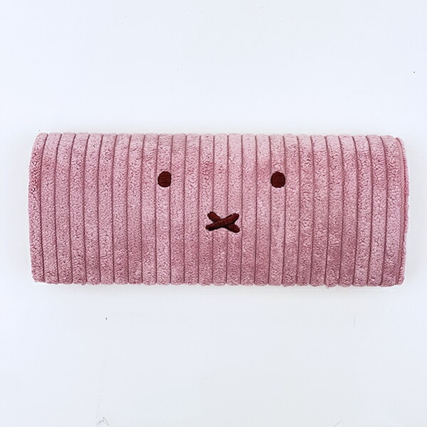 ミッフィー miffy メガネケース ピンク おかおコーデュロイシリーズ 眼鏡ケース