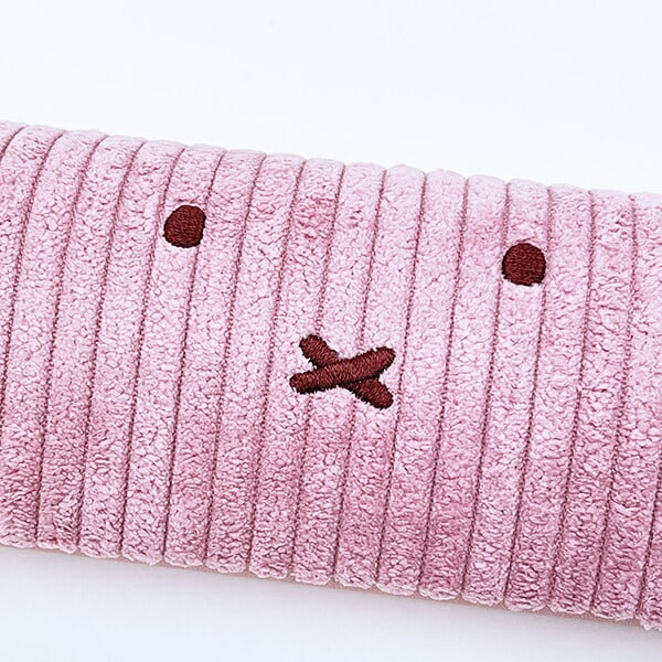 ミッフィー miffy メガネケース ピンク おかおコーデュロイシリーズ 眼鏡ケース