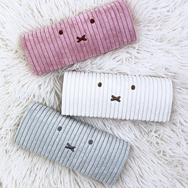 ミッフィー miffy メガネケース ピンク おかおコーデュロイシリーズ 眼鏡ケース