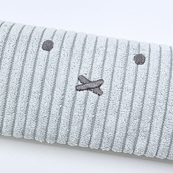 ミッフィー miffy メガネケース グレー おかおコーデュロイシリーズ 眼鏡ケース