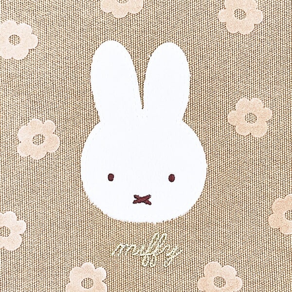 ミッフィー miffy 巾着 ベージュ チェリーフルールシリーズ