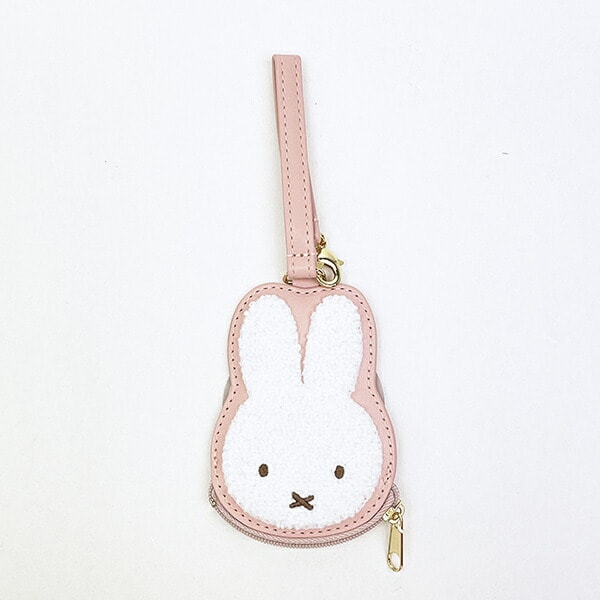 ミッフィー miffy おかおサガラミニポーチ (ピンク)