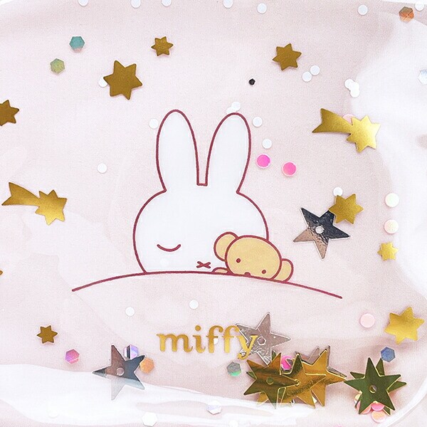 ミッフィー miffy ラウンドポーチ ピンク ドリーミーシリーズ