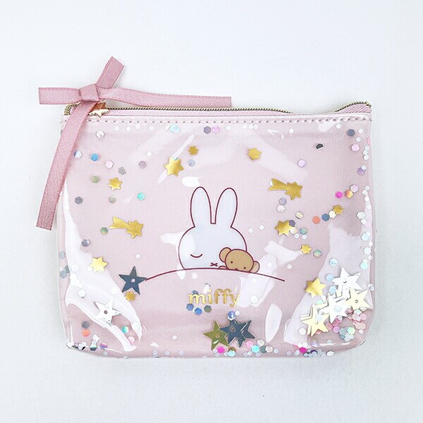 ミッフィー miffy ティッシュポーチ ピンク ドリーミーシリーズ