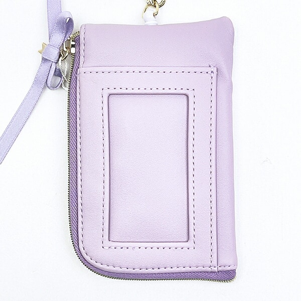 ミッフィー miffy キーパスポーチ パープル ドリーミーシリーズ 定期入れ