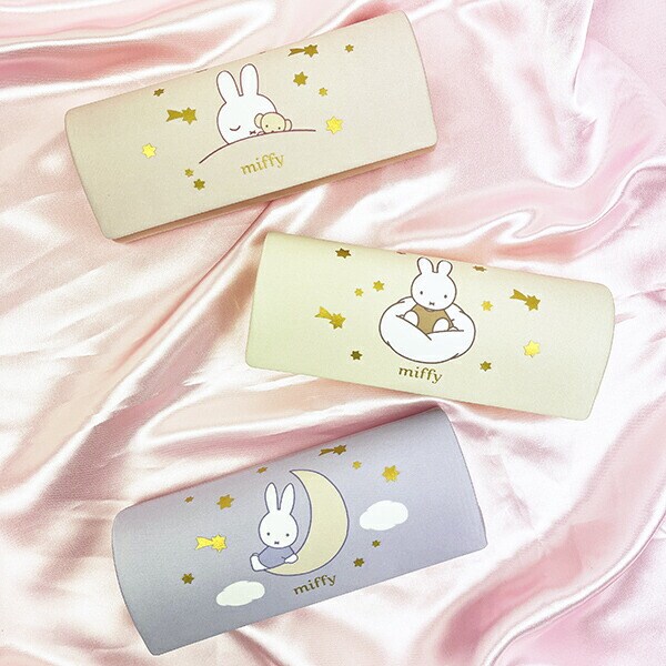 ミッフィー miffy 眼鏡ケース アイボリー ドリーミーシリーズ