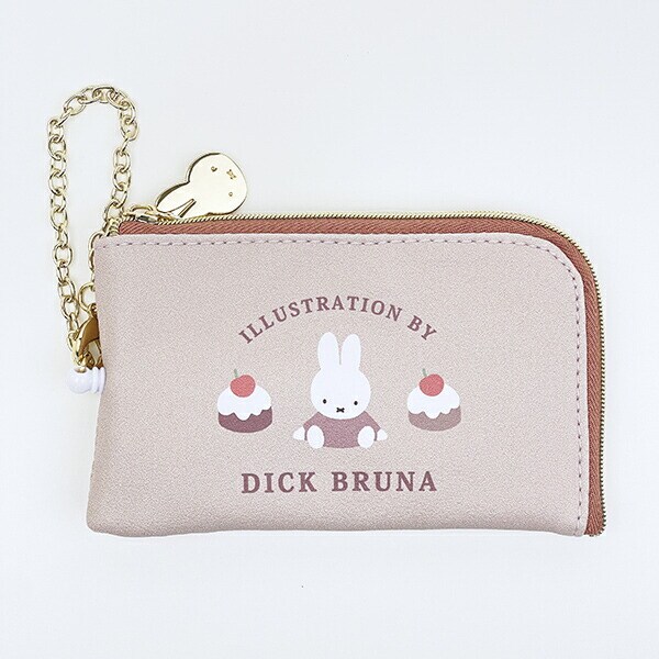 dショッピング |ミッフィー miffy キーパスポーチ ピンク ドルチェ 