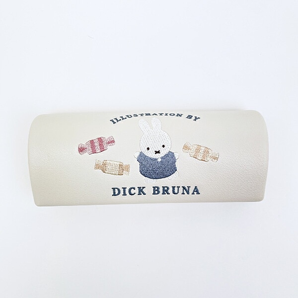 ミッフィー miffy メガネケース アイボリー ドルチェシリーズ