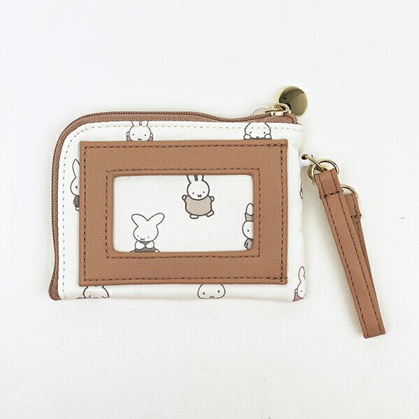 ミッフィー miffy 70th デイリーポーチ 70周年ヒストリー 定期入れ パスケース 定期入れ