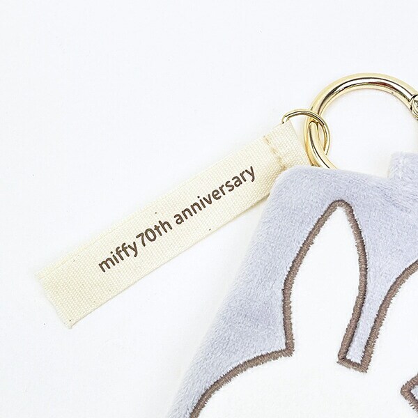 ミッフィー miffy 70th ダイカットポーチ (1963) 70周年ヒストリー