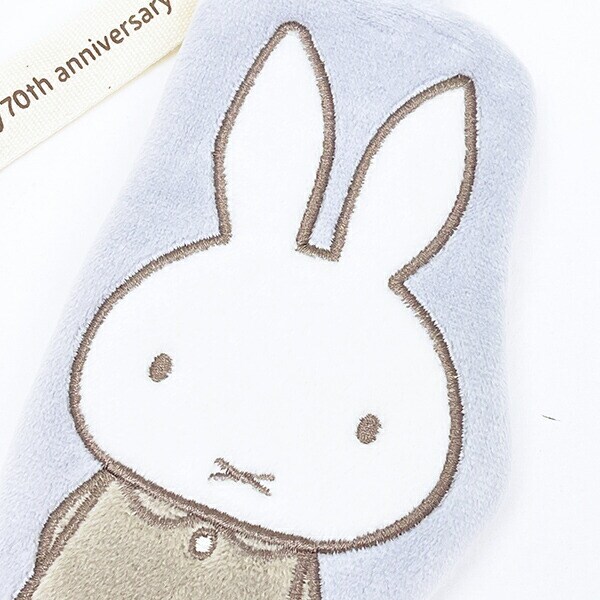 ミッフィー miffy 70th ダイカットポーチ (1963) 70周年ヒストリー