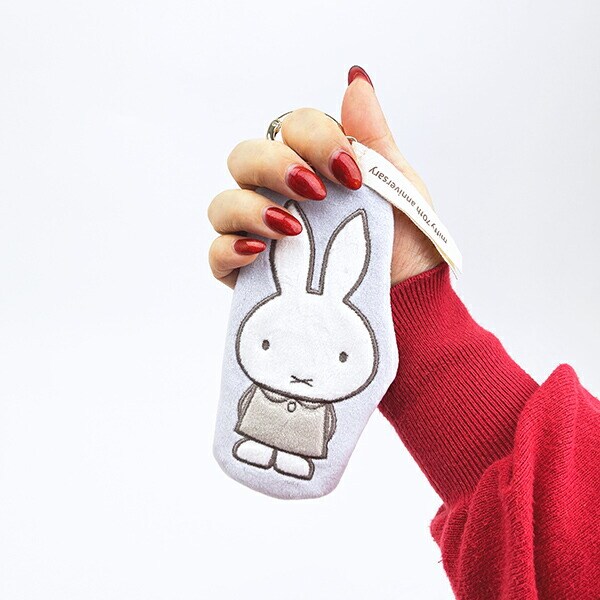 ミッフィー miffy 70th ダイカットポーチ (1963) 70周年ヒストリー