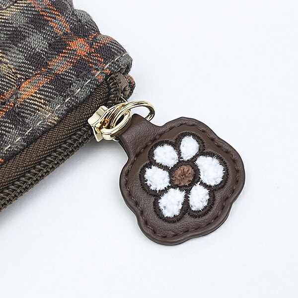 ミッフィー miffy レッスンバッグ ブラウン キルティングチェック トートバッグ